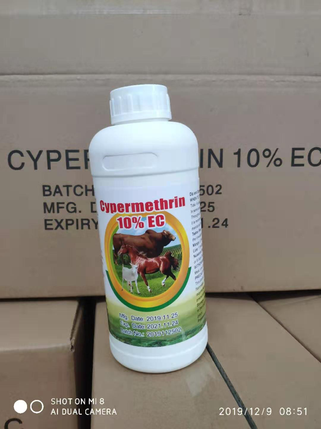 Cypermethrin solution